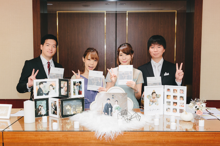 結婚式ヒルトン東京スナップ写真