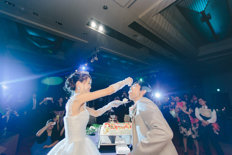 結婚式ヒルトン東京スナップ写真