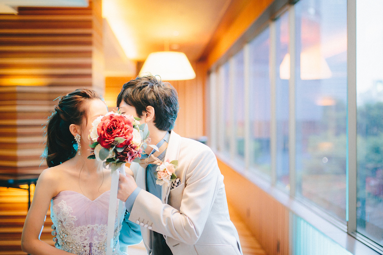 結婚式ヒルトン東京スナップ写真