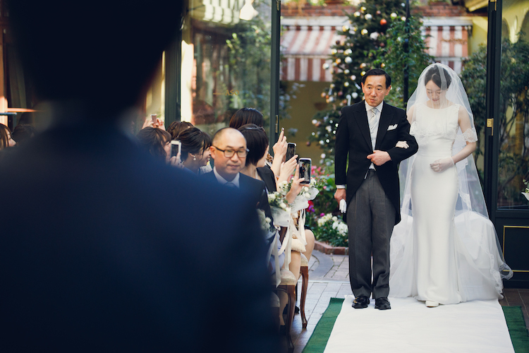 結婚式スナップ写真撮影リストランテASO(東京代官山)