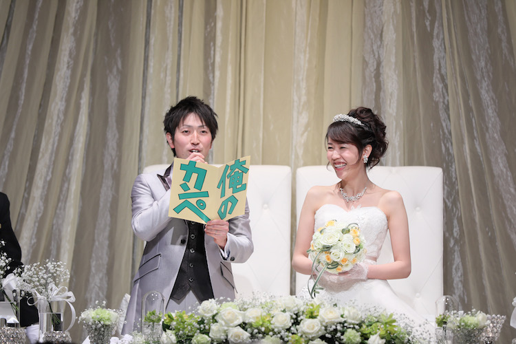 結婚式スナップ写真撮影ニューオータニ幕張事例