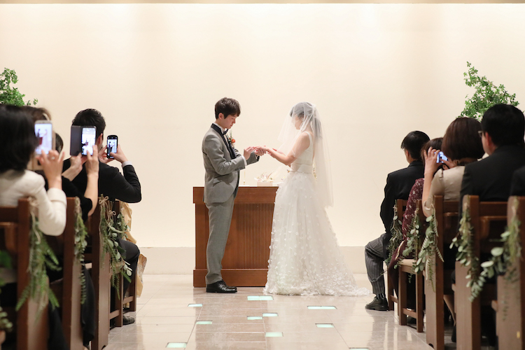 結婚式スナップ写真撮影カメラマン持ち込みアンジェロコート