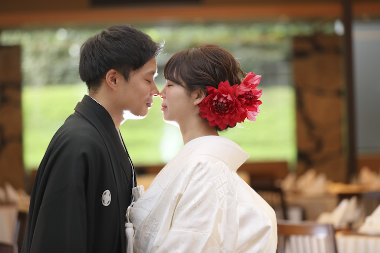 結婚式写真持ち込み撮影実例赤坂氷川神社レストラン響品川