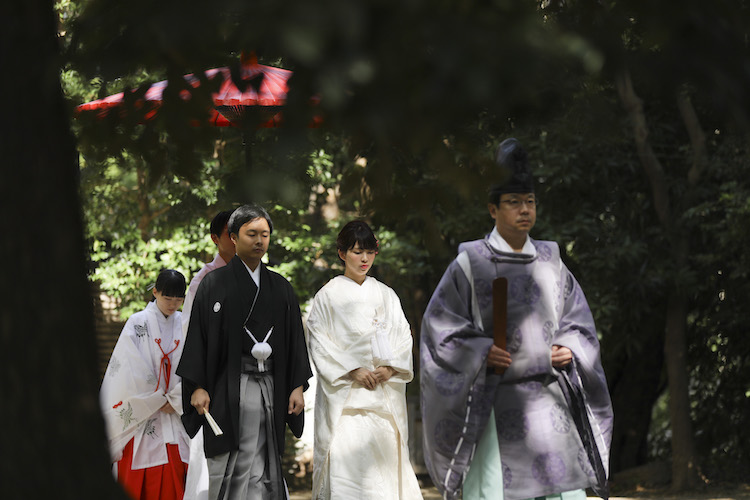 結婚式写真持ち込み撮影実例赤坂氷川神社レストラン響品川