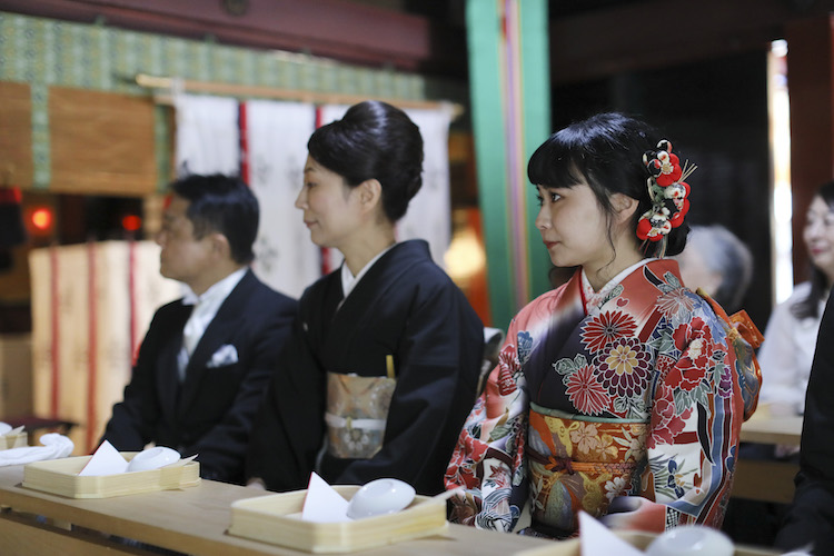 結婚式写真持ち込み撮影実例赤坂氷川神社レストラン響品川