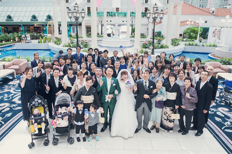 結婚式スナップ写真持ち込み撮影実例東京ベイ舞浜ホテルクラブ