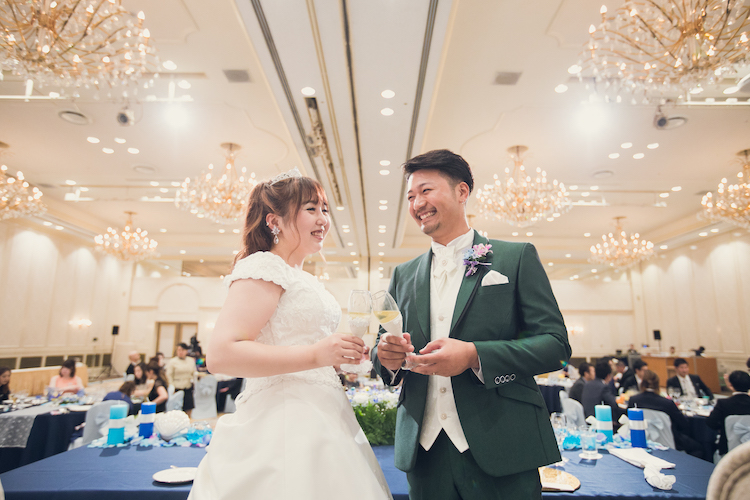 結婚式スナップ写真持ち込み撮影実例東京ベイ舞浜ホテルクラブ