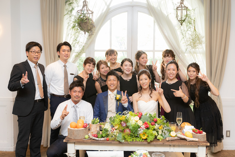 結婚式持ち込みカメラマンスナップ写真撮影ヴィラブランシュ