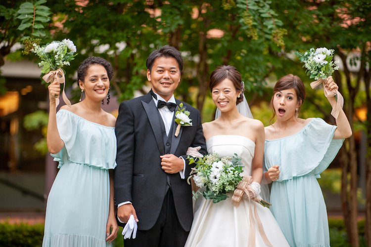 結婚式持ち込みカメラマンスナップ写真撮影千里阪急ホテル